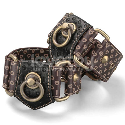 Rebellion Reign Handcuffs with premium design and durable PU material, perfect for couples seeking stylish and dependable restraints.