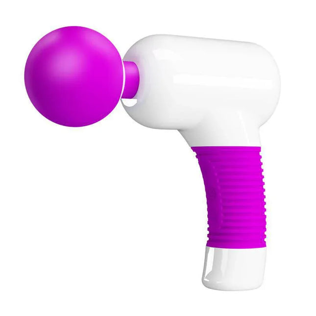 Rechargeable Magic Bun Massager - Personal Vibrator with flexible head and 7 vibration functions for deep, immersive stimulation.