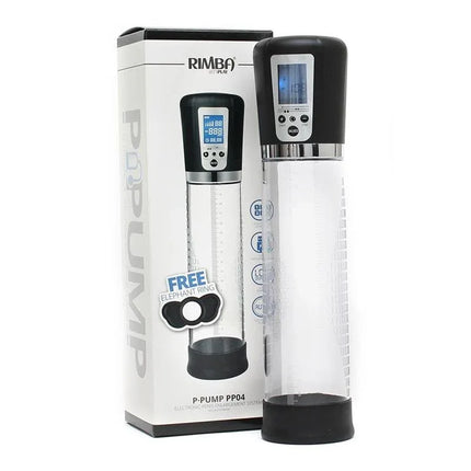 Rechargeable Penis Enlarger P-Pump PP04 with LCD display and packaging box