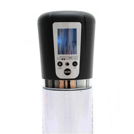 Rechargeable Penis Enlarger P-Pump PP04 with LCD display for enhanced at-home use