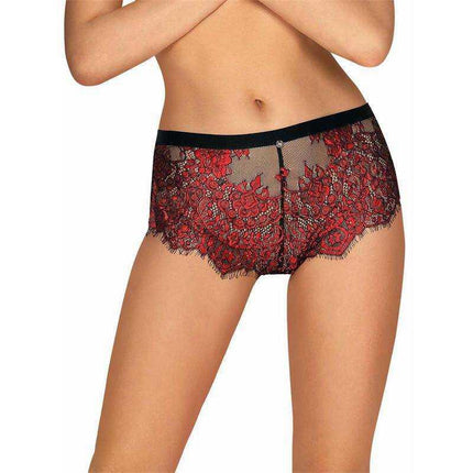 Redessia Lace Panties with floral lace pattern and back bow detail, emphasizing elegance and comfort for lingerie lovers.