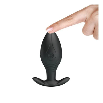 Regina Royal Butt Plug with Remote USB showcasing easy controls for enhanced satisfaction.