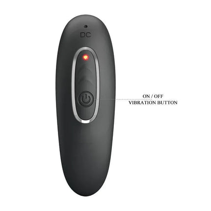Remington Butt Anal with Pulsing ergonomic massager with vibration button and 12 pulsation functions for customizable pleasure.