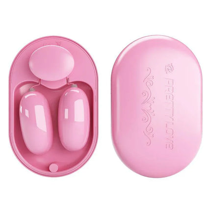 Remote Vibrating Bullets with USB and 12 Modes in pink case