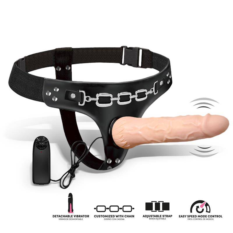 Ribbo Multi - Speed Strap - On Harness with Remote Control - secretsextoys.store