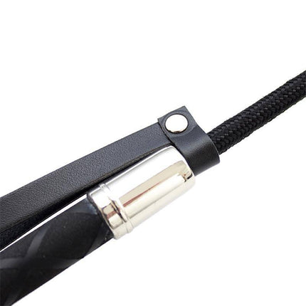 Close-up of Riding Crop 66 cm from Latetobed BDSM Line showcasing textured handle and sleek design.