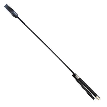 Riding Crop 66 cm from Latetobed BDSM Line, classic black crop with elongated shape for precision.