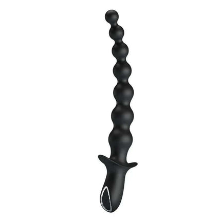 Rigdon Anal Beads with Vibration featuring smooth silicone design and customizable vibration functions.