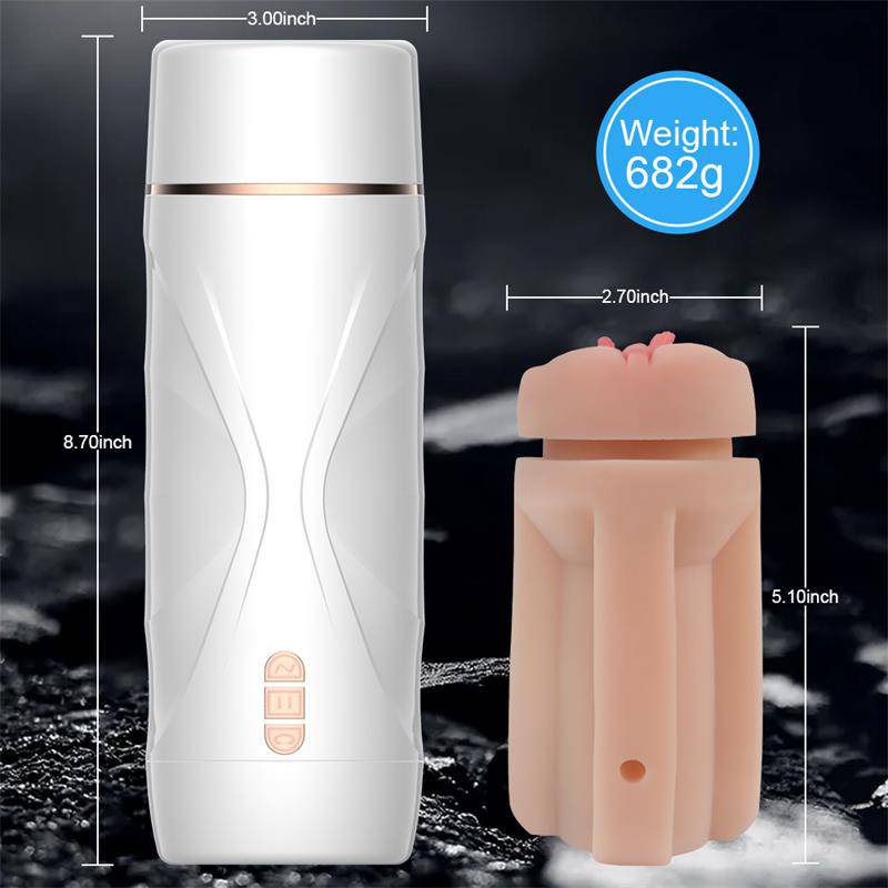 Riley Automatic Male Masturbator Vibration and Suction - secretsextoys.store