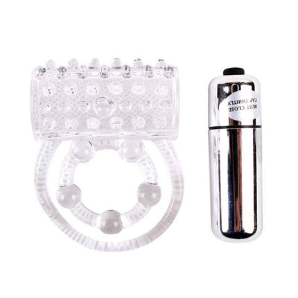 Ring Clear - Premium vibrating ring for couples with a powerful motor, designed for enhanced intimacy and pleasure.