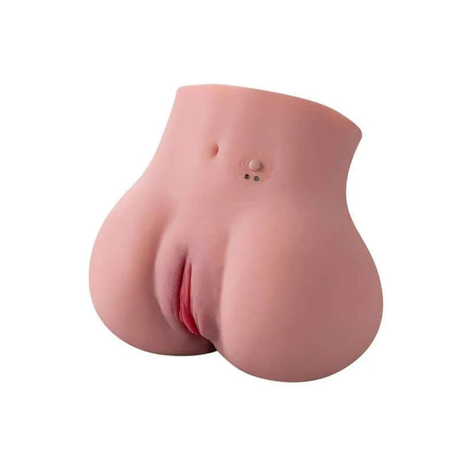 Roberta Masturbator with Vibration 2 kg showing textured, lifelike design and controls for customizable use.