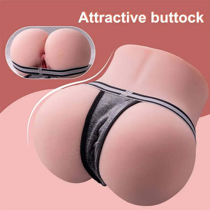 Roberta Masturbator with Vibration 2 kg featuring attractive buttock design