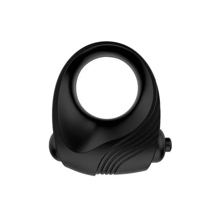 Romeri Ring + Vibrating Bullet Silicone Black - Secretsextoys.store