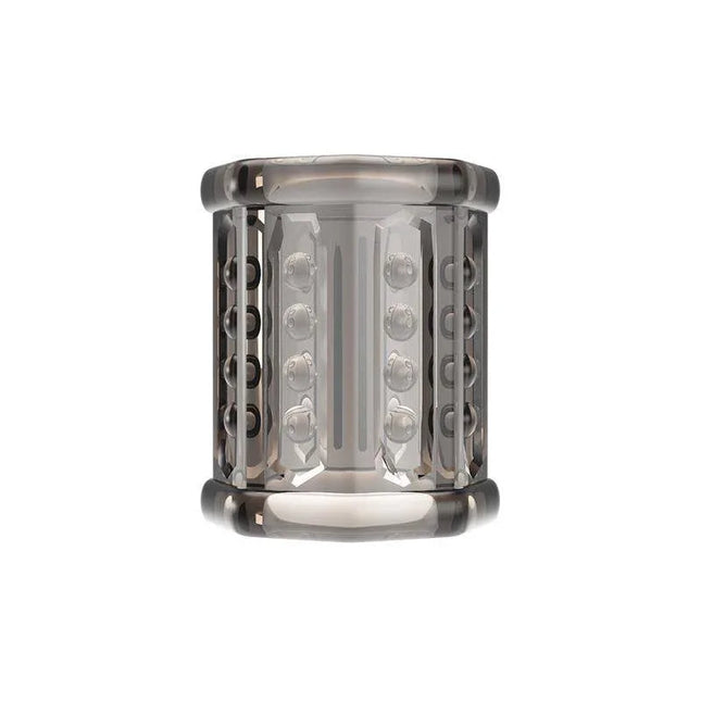 Ronael Penis Sleeve with textured surface for girth enhancement and stimulation.