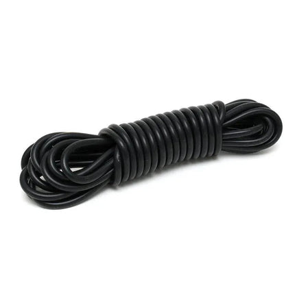 Rope 6 m black soft silicone for Shibari and bondage