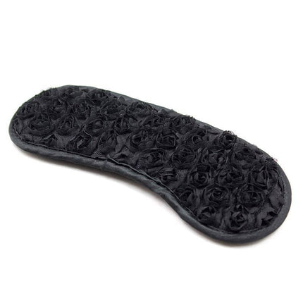 Rose Blindfold with embossed lace flowers for intimate sensations and elegant design from Latetobed BDSM Line.