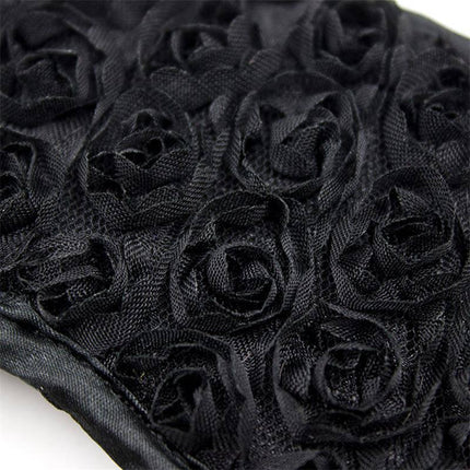 Rose Blindfold with embossed lace flowers for intimate exploration from Latetobed BDSM Line.
