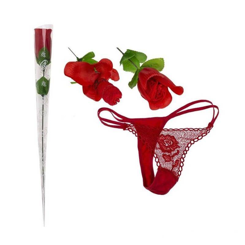 Rose with Red Thong - secretsextoys.store