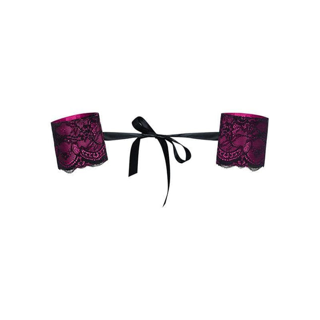 Roseberry Handcuffs - soft, comfortable restraint for intimate moments, featuring stretchy fabric and playful design ideal for couples.