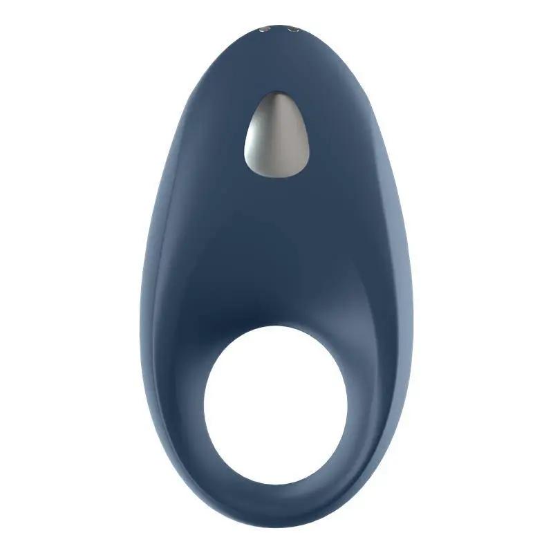 Royal One Vibrating Ring with APP Blue - secretsextoys.store