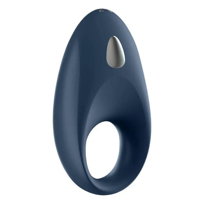 Royal One Vibrating Ring with APP Blue - secretsextoys.store