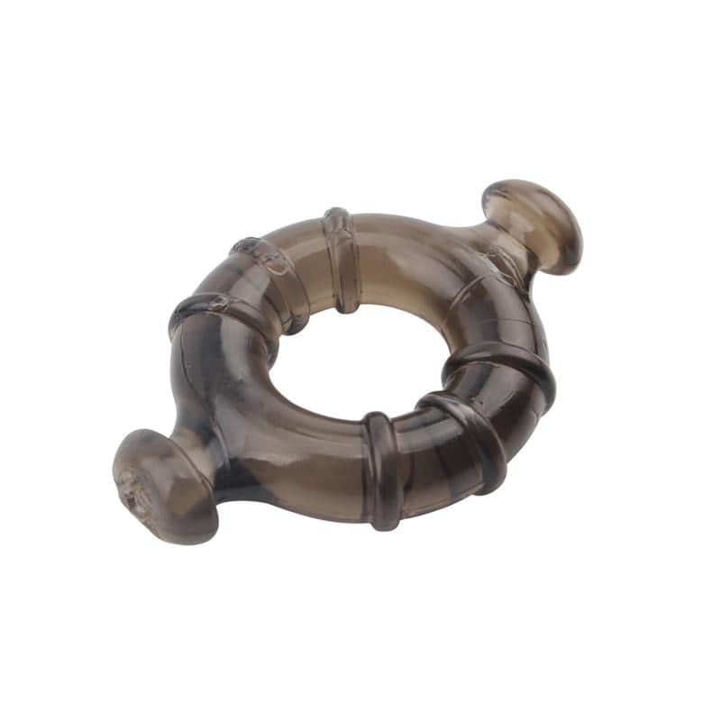 Rudder Cock Rings Black - secretsextoys.store