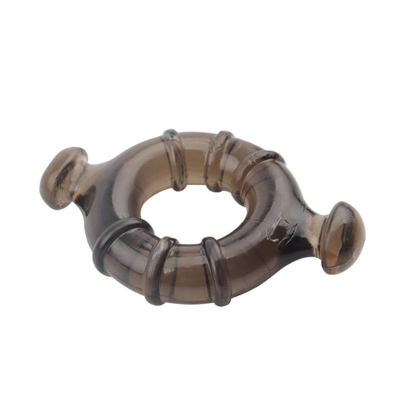 Rudder Cock Rings Black - secretsextoys.store