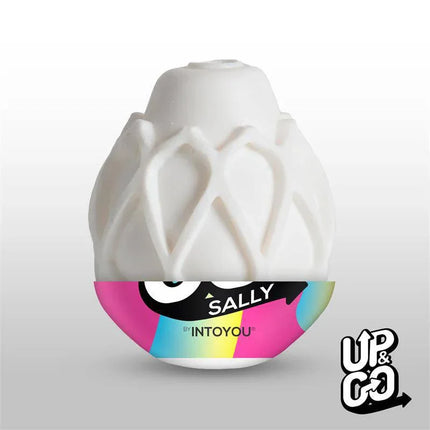 Sally Masturbator Egg - discreet male solo toy with body-safe materials and elastic texture, designed for pleasure and comfort.