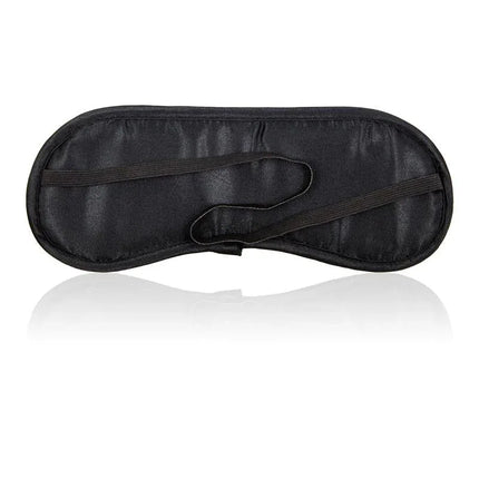 Satin Blindfold Black featuring soft satin material for enhanced bedroom sensations.
