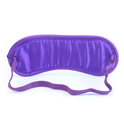 Satin Blindfold Purple from Fetish by Intoyou collection, sensual satin accessory for intimate moments, luxurious and silky feel.