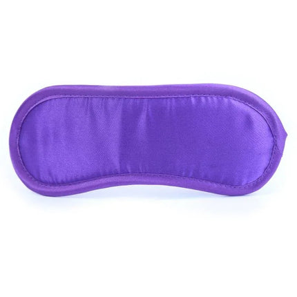 Satin Blindfold Purple from Fetish by Intoyou in luxurious, soft satin for enhancing intimate moments and sensation.