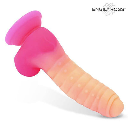 Scalidor Luminiscent Unicorn Liquid Silicone Dildo 18 cm by Dildox from Engily Ross, premium silicone, safe and plush design