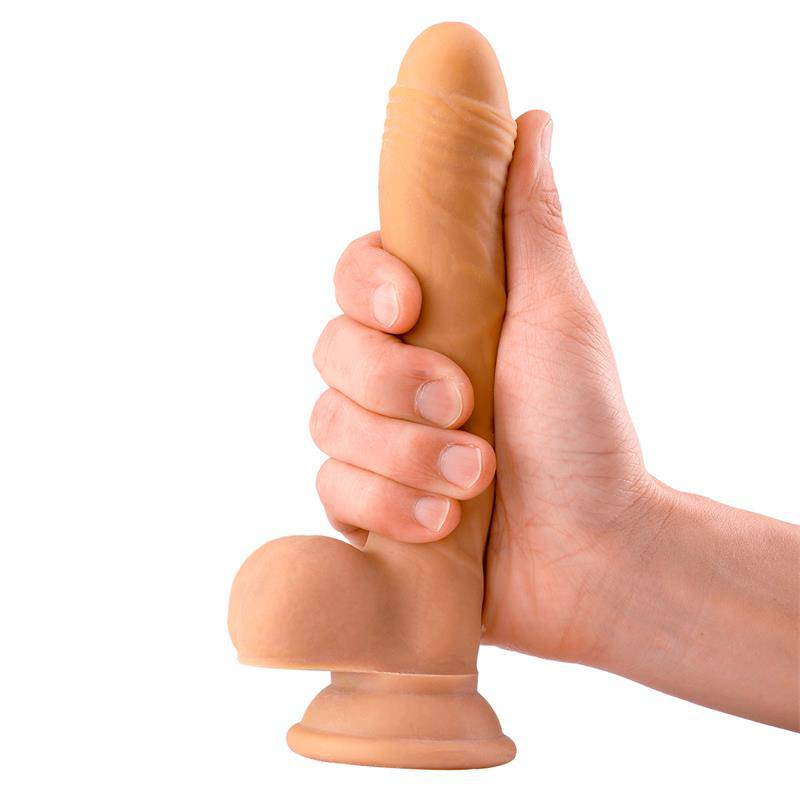 Sean Realistic Dildowith Testicles 7.5 Flesh - secretsextoys.store