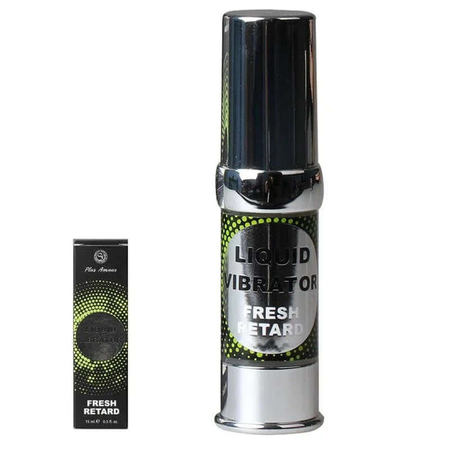 Secret Play Liquid Vibrator Fresh Stimulator 15 ml bottle and packaging