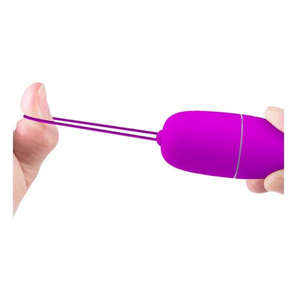 Selkie Vibrating Egg with Remote Control silicone toy in purple with wireless features for versatile and discreet pleasure.