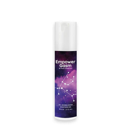 Sensitizing gel Empowergasm 50 ml by NUEI COSMETICS, designed for heightened sensation and enhanced pleasure.