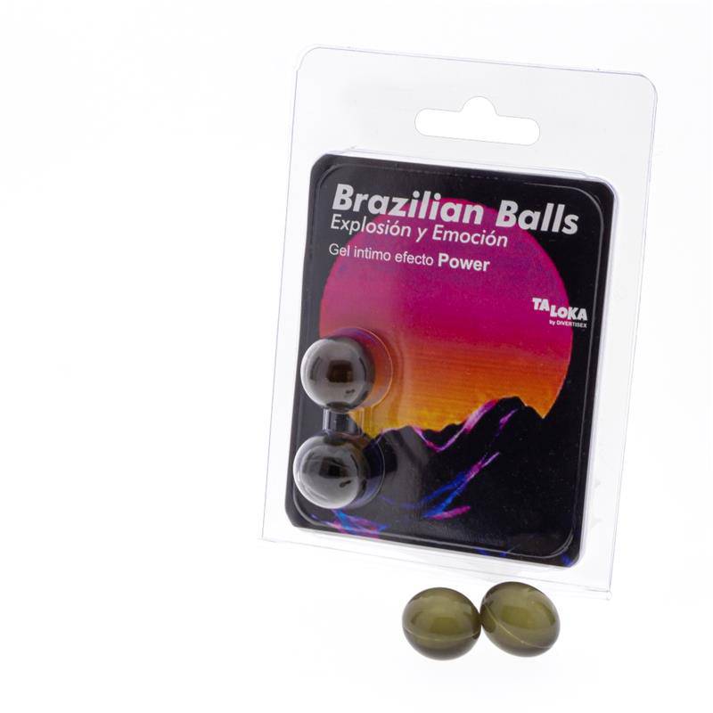 Set 2 Brazilian Balls Gel Power Efect - secretsextoys.store