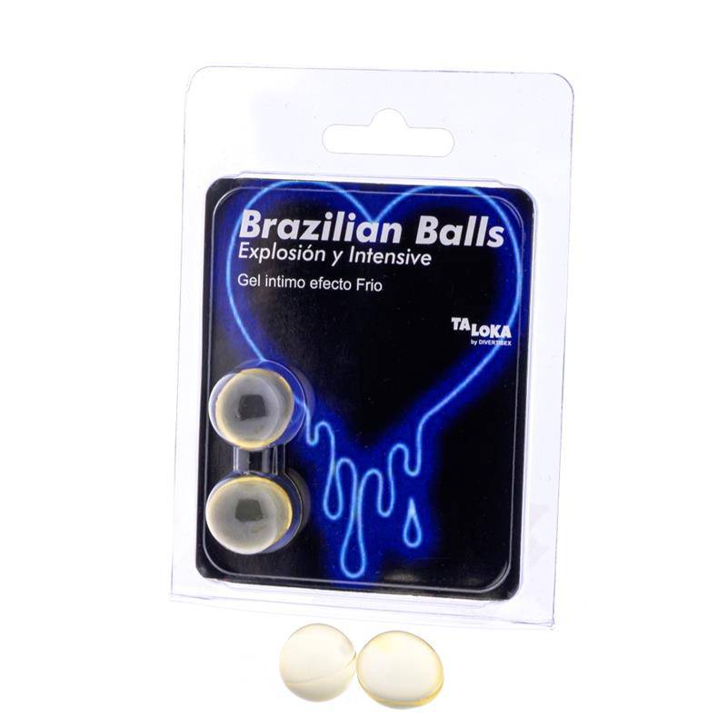 Set 2 Brazilian Balls Vibrator and Cold Efect - secretsextoys.store