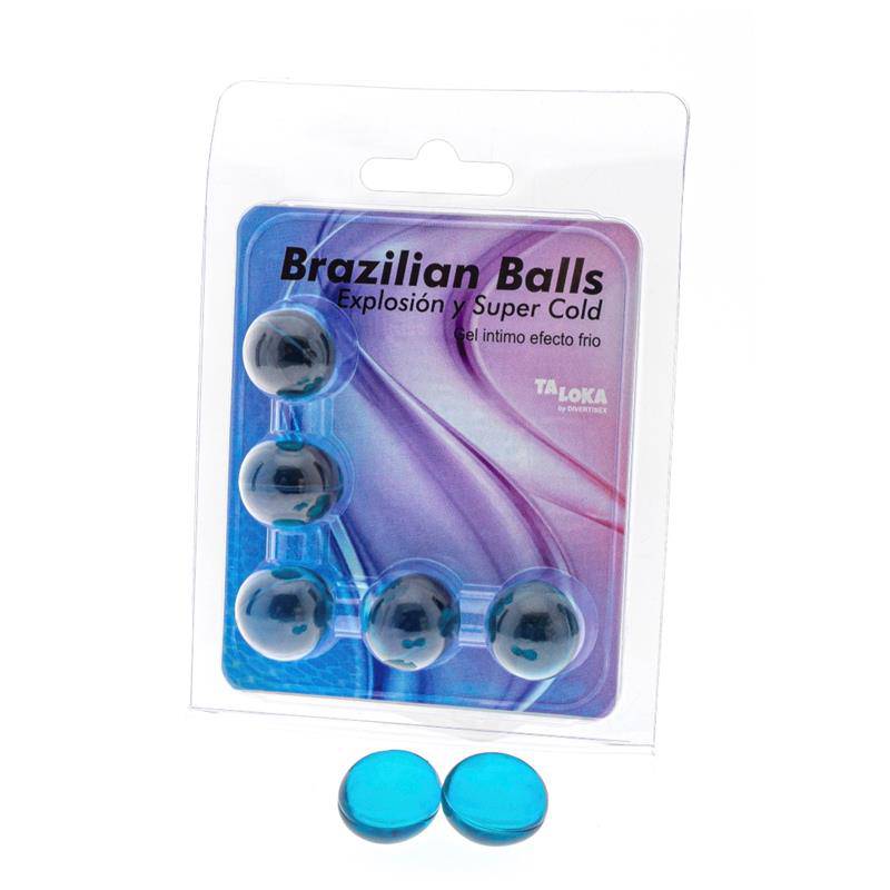 Set 5 Brazilian Balls Gel Cold Effect - secretsextoys.store