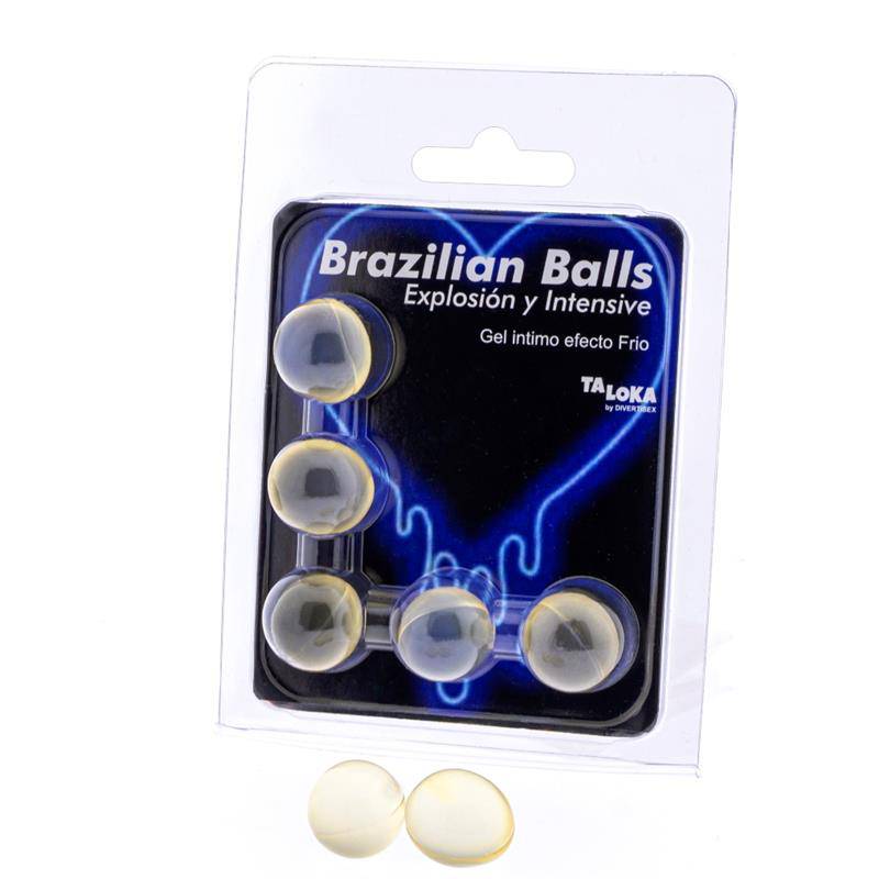 Set 5 Brazilian Balls Vibration and Cold Efect - secretsextoys.store
