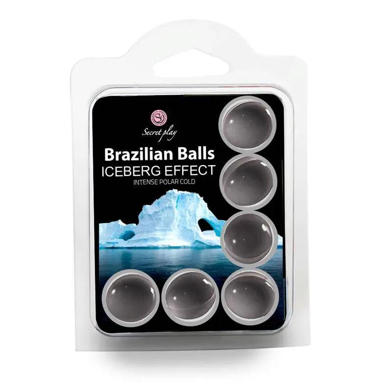 Set 6 Brazilian Balls Iceberg Cold Effect - secretsextoys.store