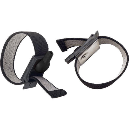 Set of 2 Adjustable Fabric Rings for electrostimulation, featuring slid adjusters and electroconductive materials for comfortable fit