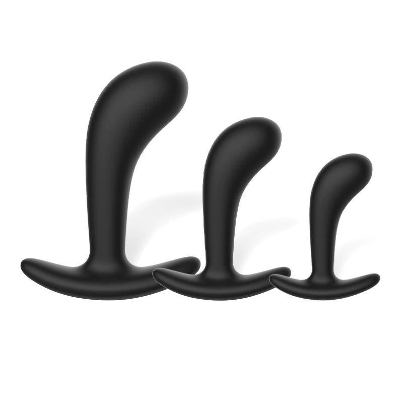 Set of 3 P - Spot Trainer Prostatic Massagers - secretsextoys.store