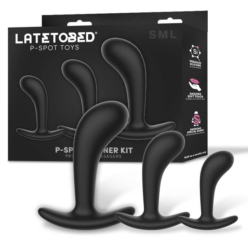 Set of 3 P - Spot Trainer Prostatic Massagers - secretsextoys.store