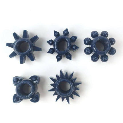 Set of 5 penis rings from A-GUSTO for enhanced performance and versatile stimulation