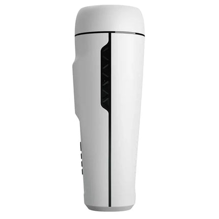 Sienna Male Masturbator with Vibration, Sex Talk and Suction, featuring adjustable controls and lifelike design for immersive pleasure.