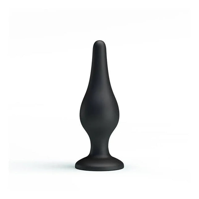 Silicone Butt Plug 14 cm with powerful suction base, ideal for secure, versatile anal play. Made of premium body-safe silicone.