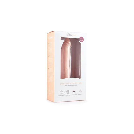 Packaging of Silicone Dildo Flesh - 21 cm showing the sex toy with lifelike features and natural texture for comfortable handling.