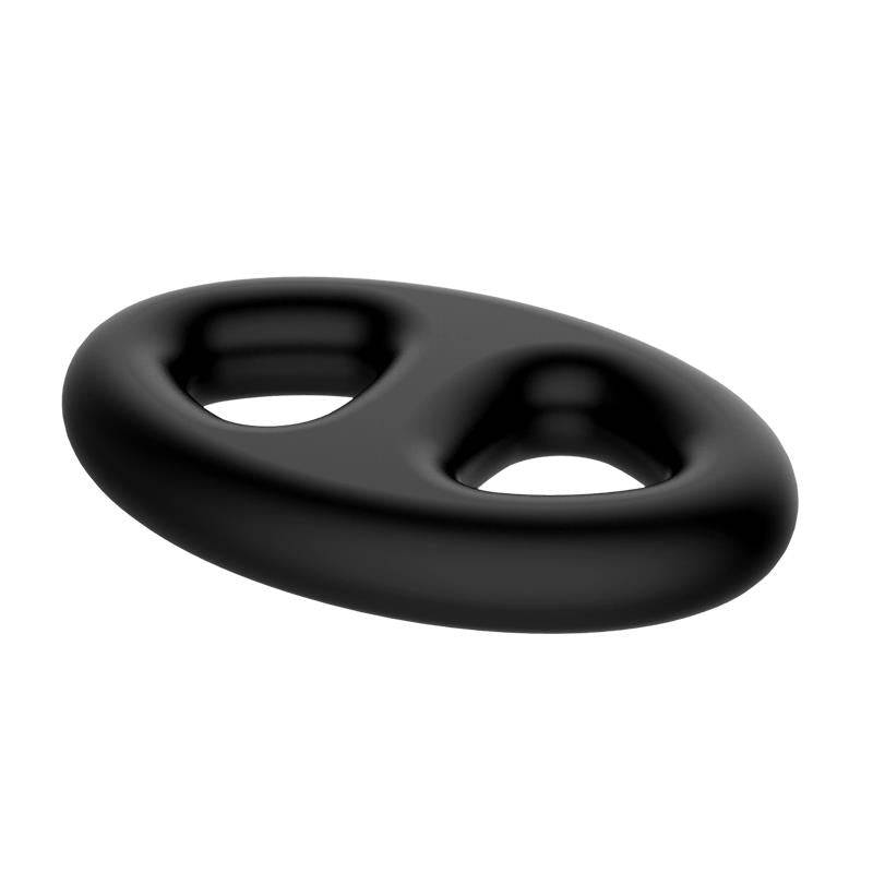 Silicone Double Cock Ring for Enhanced Pleasure - secretsextoys.store