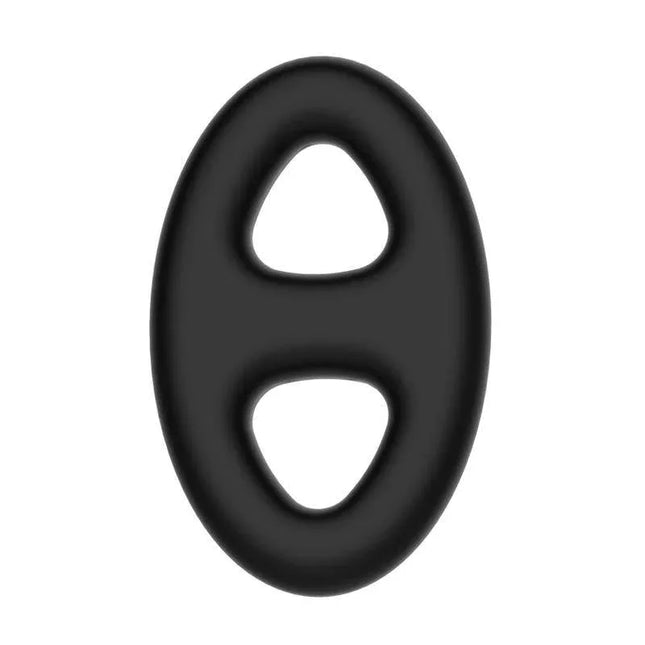 Silicone Double Cock Ring for Enhanced Pleasure, ultra-soft silicone design for effective stimulation.